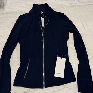 Navy Zip-Up Jacket